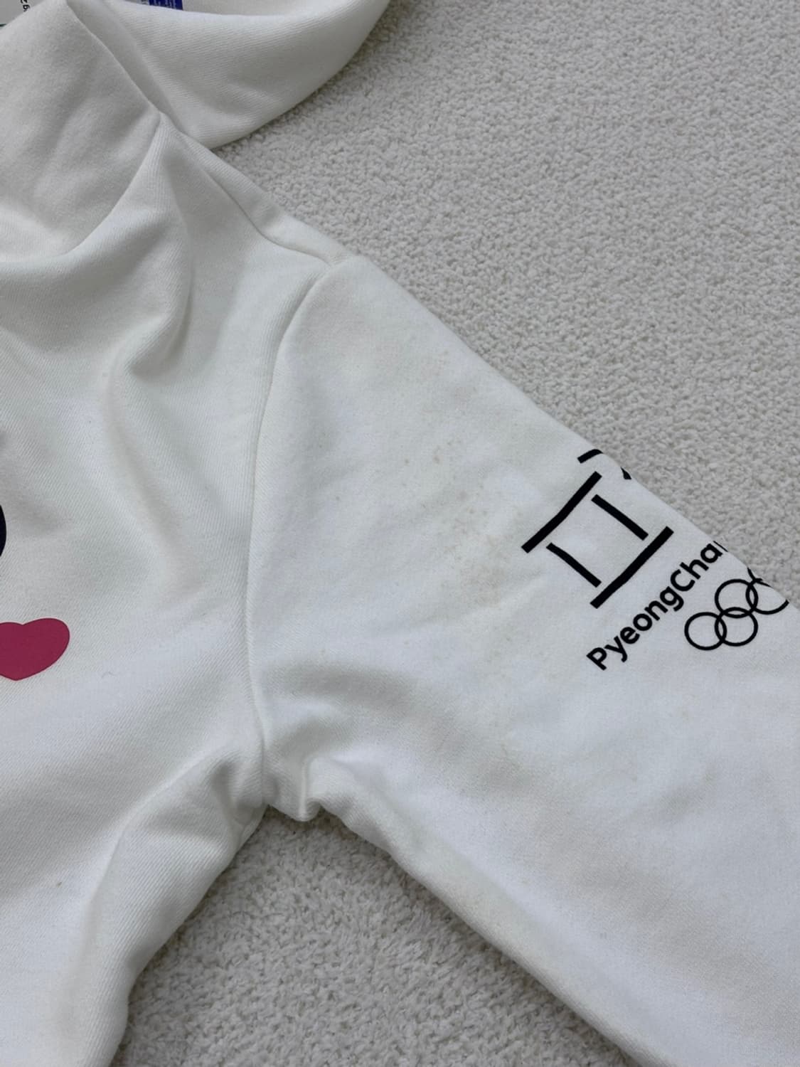 M 평창동계올림픽 기념 후드 티셔츠 0306E 상품이미지5