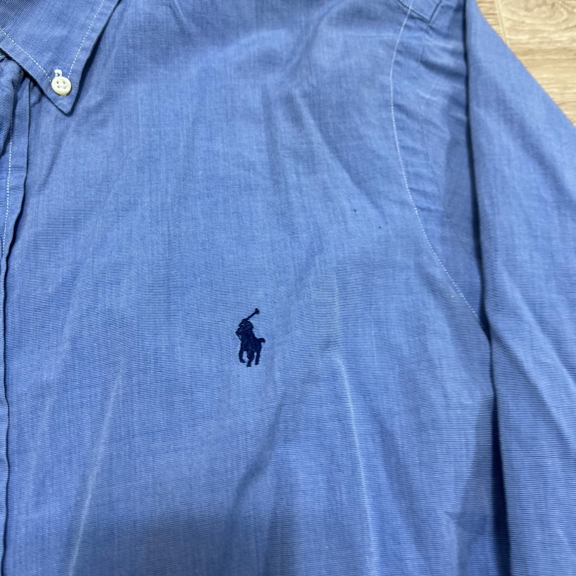 폴로 랄프로렌 스몰포니 버튼다운 긴팔셔츠 [스카이 블루] L/100 상품이미지4