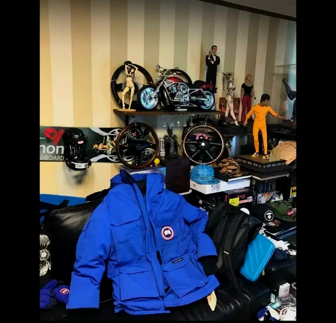 캐나다산 정품 캐나다구스 PBI 블루 한정판 M/M 팝니다 상품이미지9