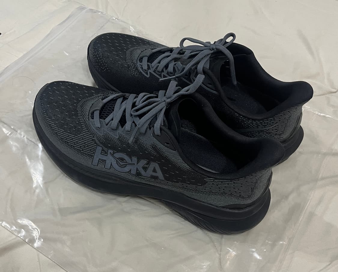 호카 마하 6 블랙 런닝화 280mm 상품이미지6