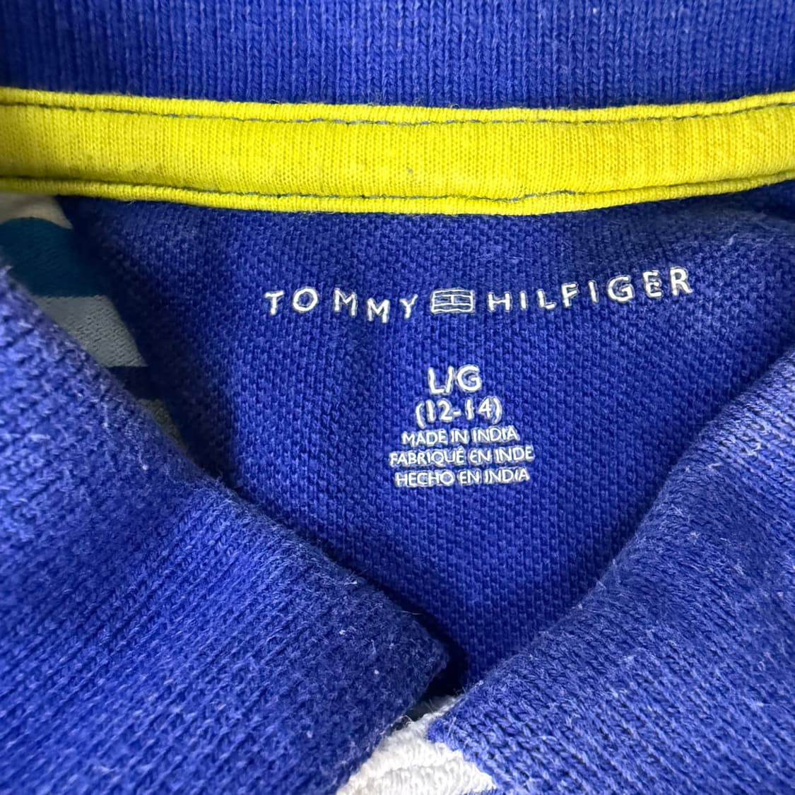 L12-14 타미힐피거 스트라이프 반팔티 0317T 상품이미지3