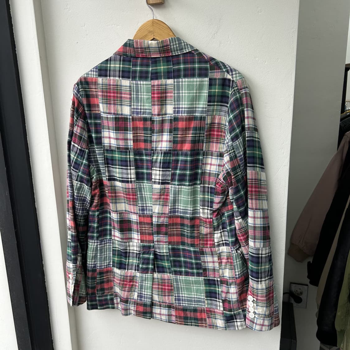 16491 - 폴로 랄프로렌 패치워크 마드라스 자켓 (42R) 상품이미지5