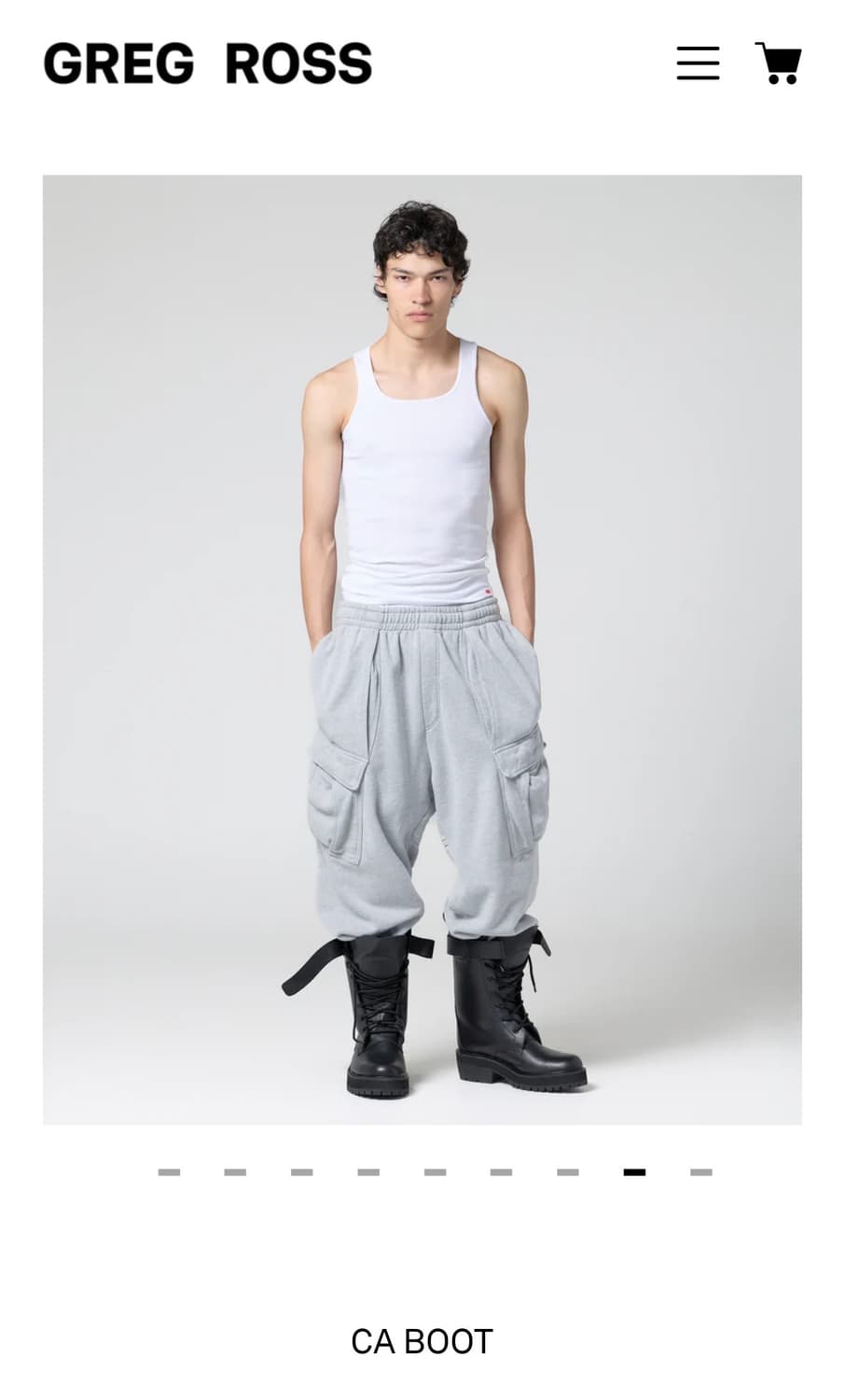 [us9] GREG ROSS CA BOOT 그렉 로스 ca부츠 상품이미지6