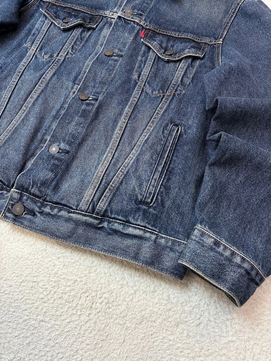 리바이스 00's 빈티지핏 데님 트러커 자켓 PN6013 상품이미지5