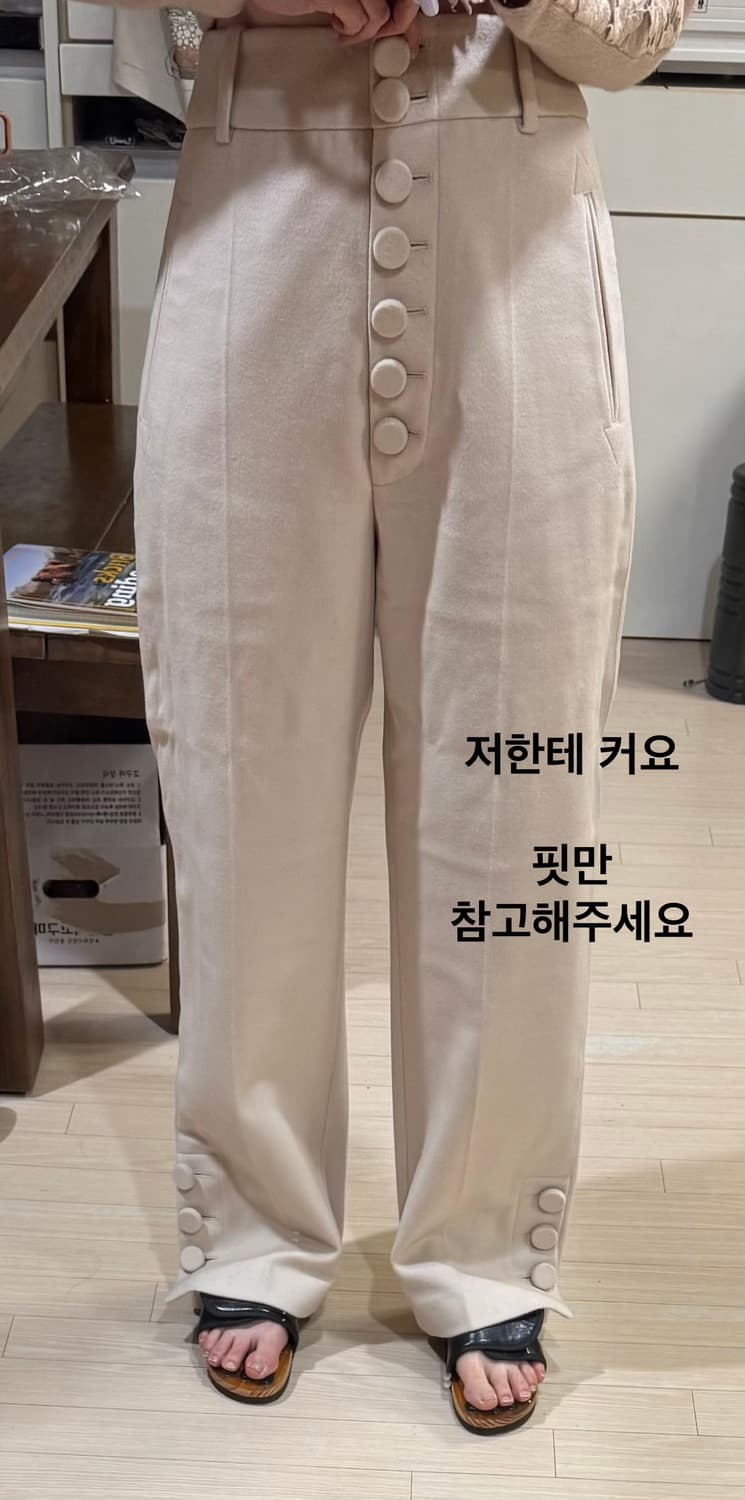 66 새상품 조셉 Joseph 정가120 캐시미어 울 정장 팬츠 겨울바지 상품이미지4