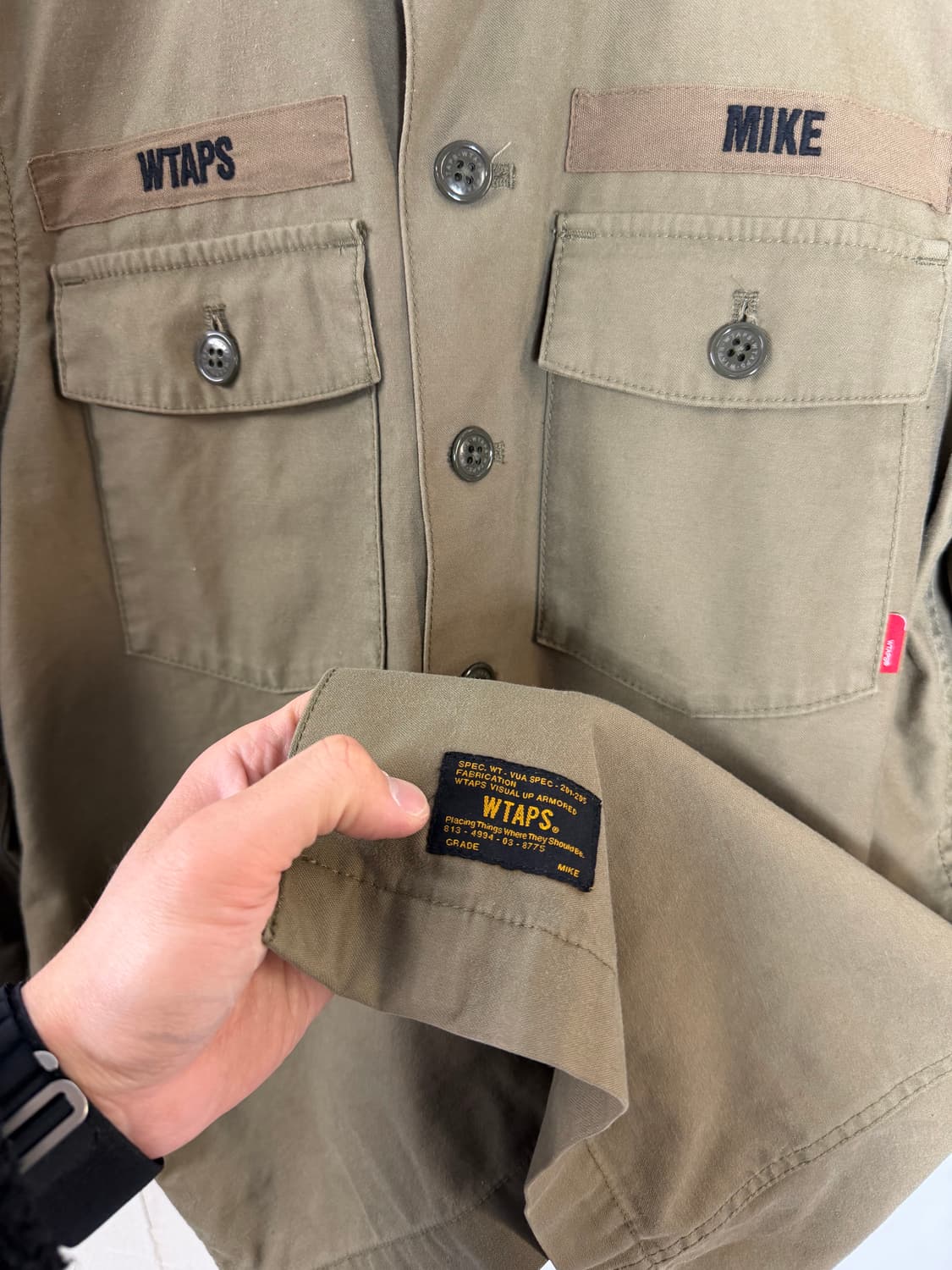 더블탭스 wtaps 더블탭스셔츠 상품이미지3