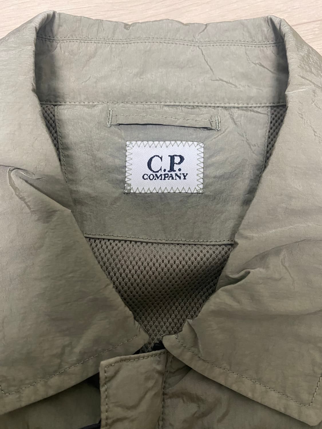 (새상품) cp컴퍼니 나일론 오버셔츠 상품이미지4