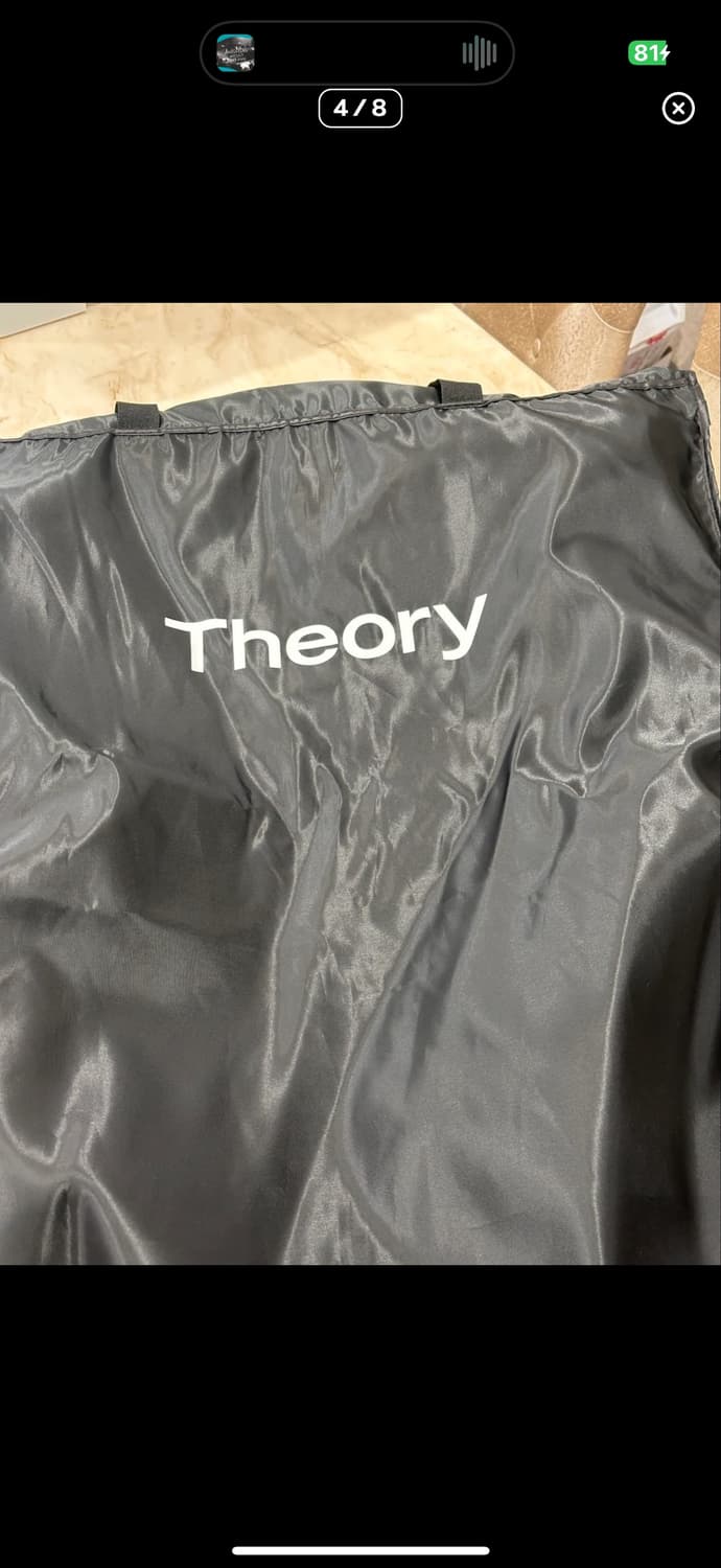 theory 띠어리 레더자켓 브라운 xs 상품이미지3