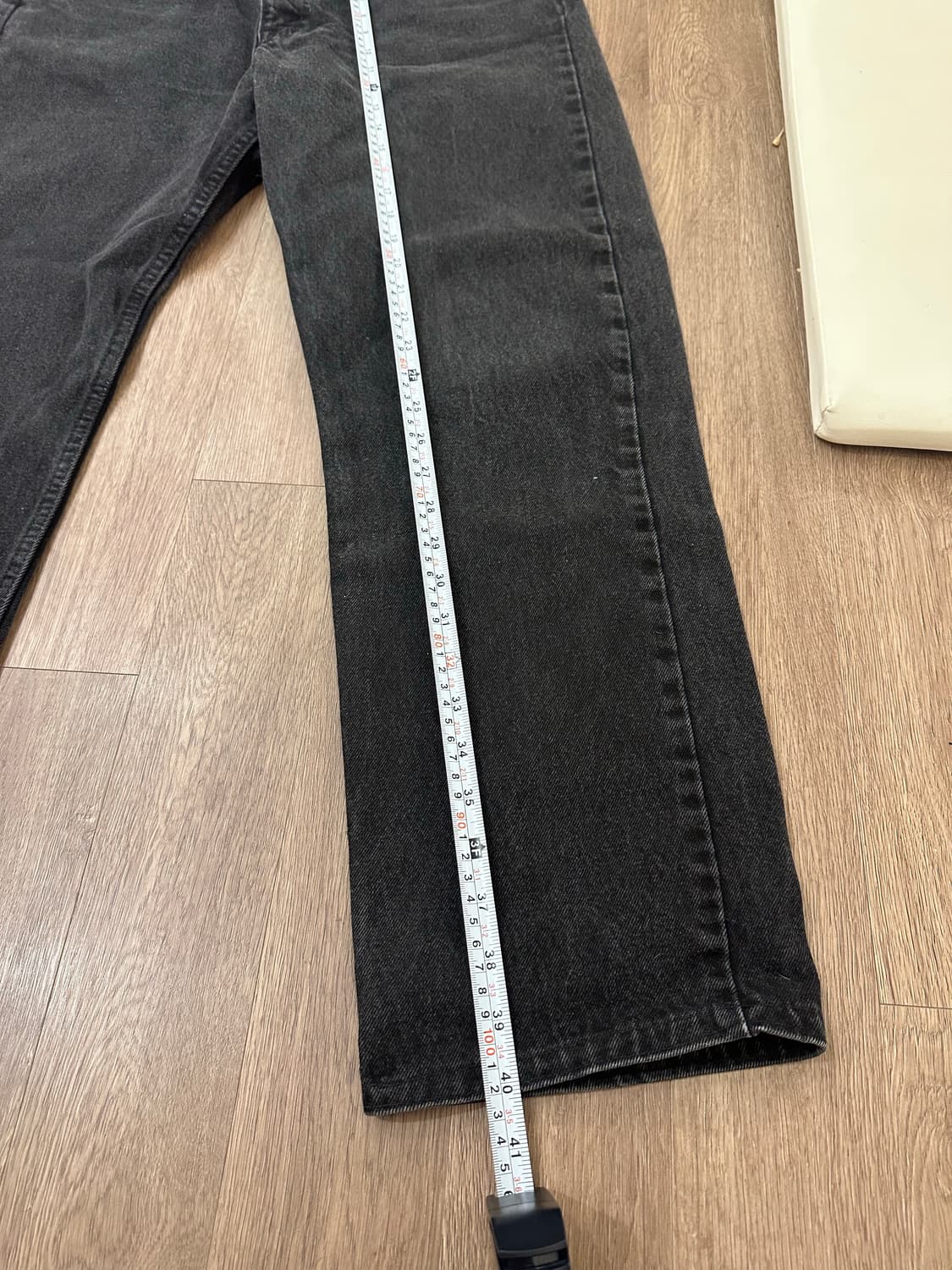 리바이스 505  오렌지탭 빈티지 블랙진 W38 L30 상품이미지6