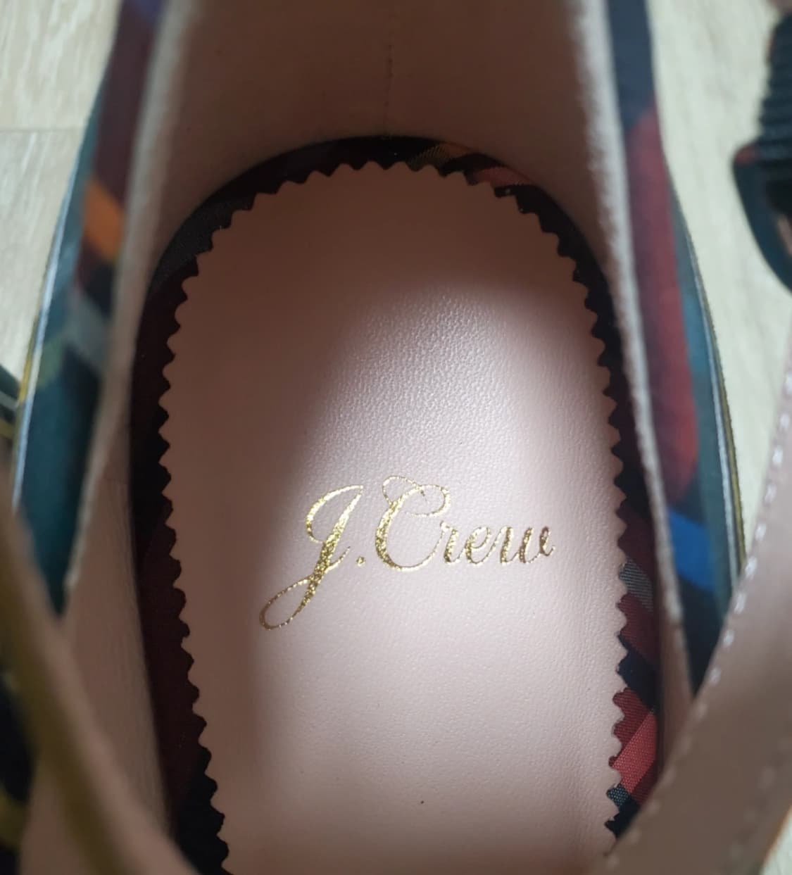  J.Crew 스튜어트 타탄 블록 힐 펌프스 상품이미지4