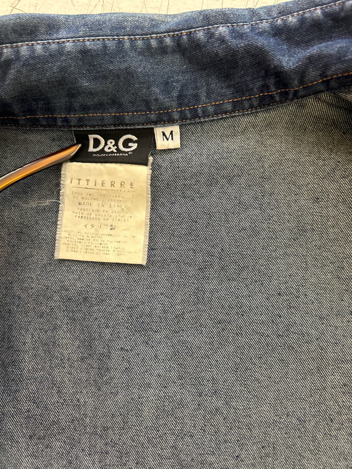 D&G 데님 셔츠 상품이미지5