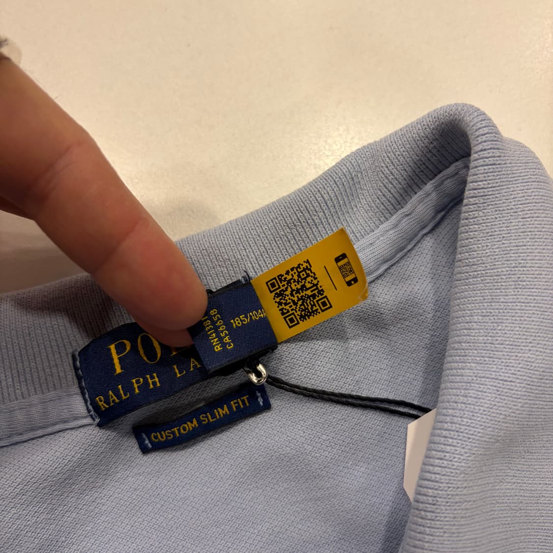 [XL] 폴로 랄프로렌 반팔 카라티 스카이 블루 B816 상품이미지5