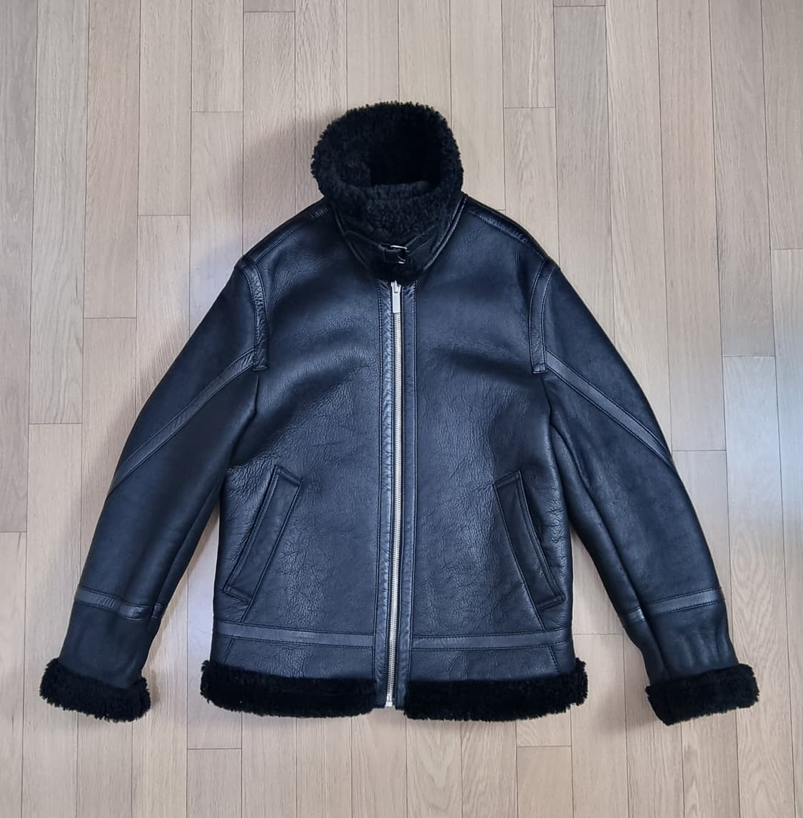 지이크 파렌하이트 리얼 양가죽,양모 무스탕 L _ 남성 M 추천 상품이미지1