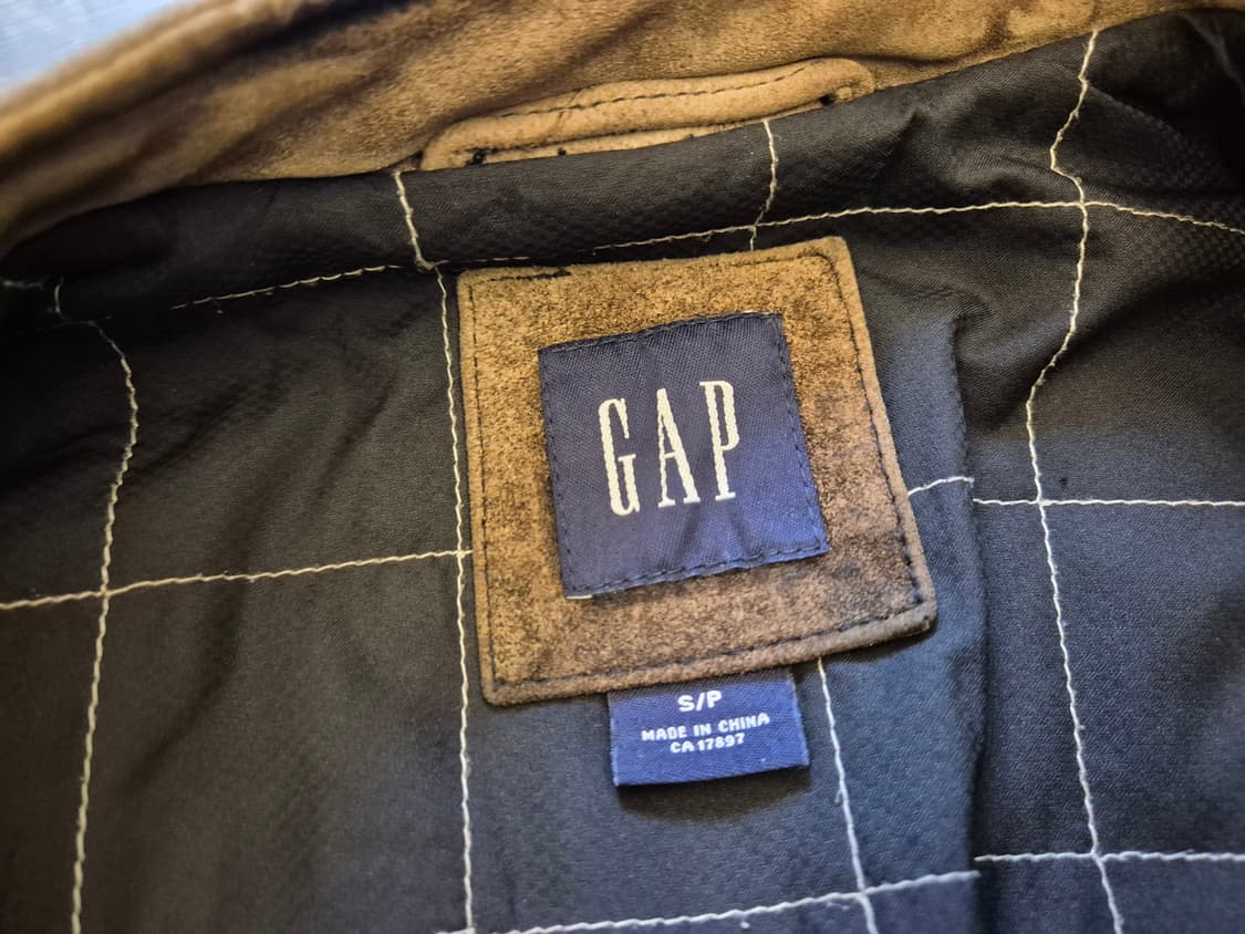 올드 갭 카페레이서 스웨이드 자켓 상품이미지7