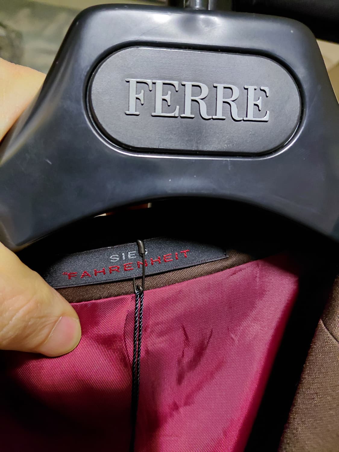 [지이크](새제품)파렌하이트 춘추용 울 블레이저 95사이즈 상품이미지3