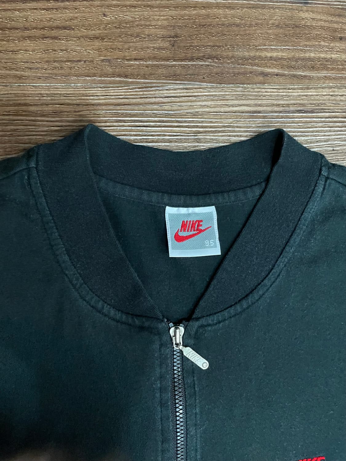 90s 희귀 빈티지 나이키 쿼터집 그래픽 반팔 져지 티셔츠 블랙 상품이미지6