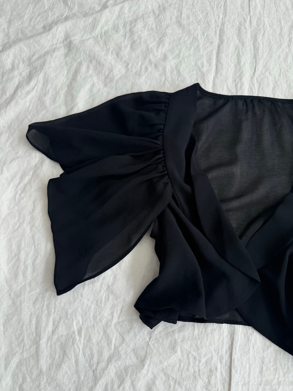 블랙 긱시크 페어리 볼레로 상품이미지2