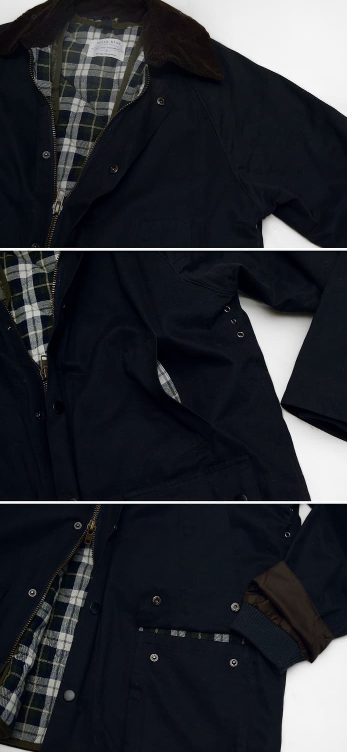 솔리드블루 왁스 자켓+다운 조끼 라이너 세트 (50 / 100-105) 상품이미지8