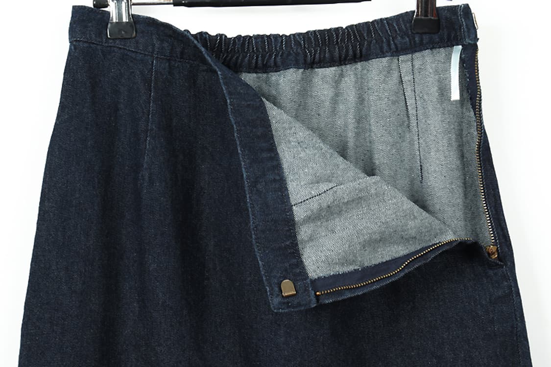 LOWRYS FARM 데님롱스커트(S)  상품이미지4