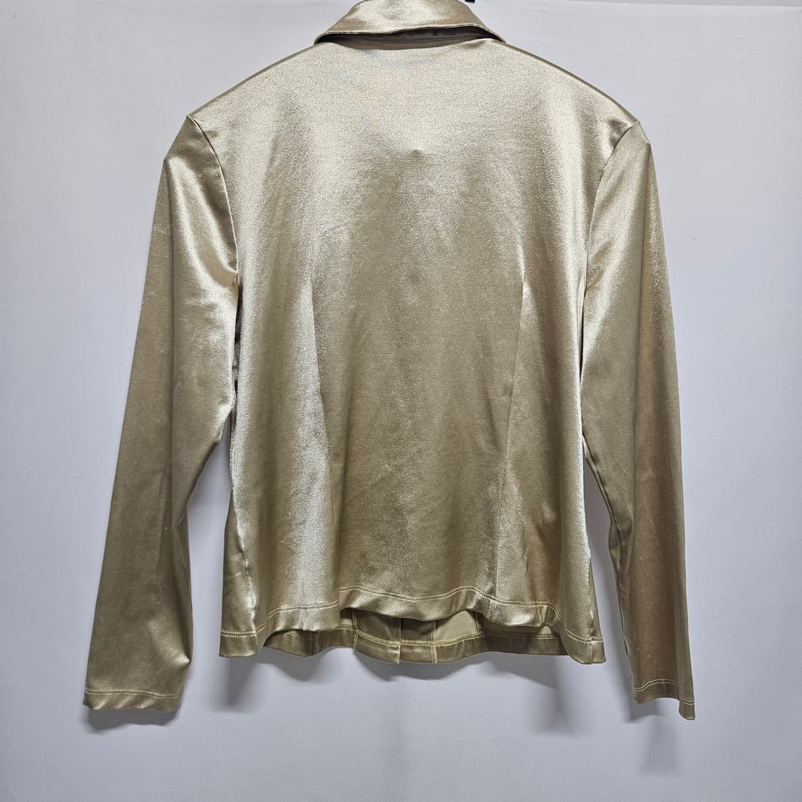 Japan vintage 빈티지 새틴 블라우스 XS 상품이미지5