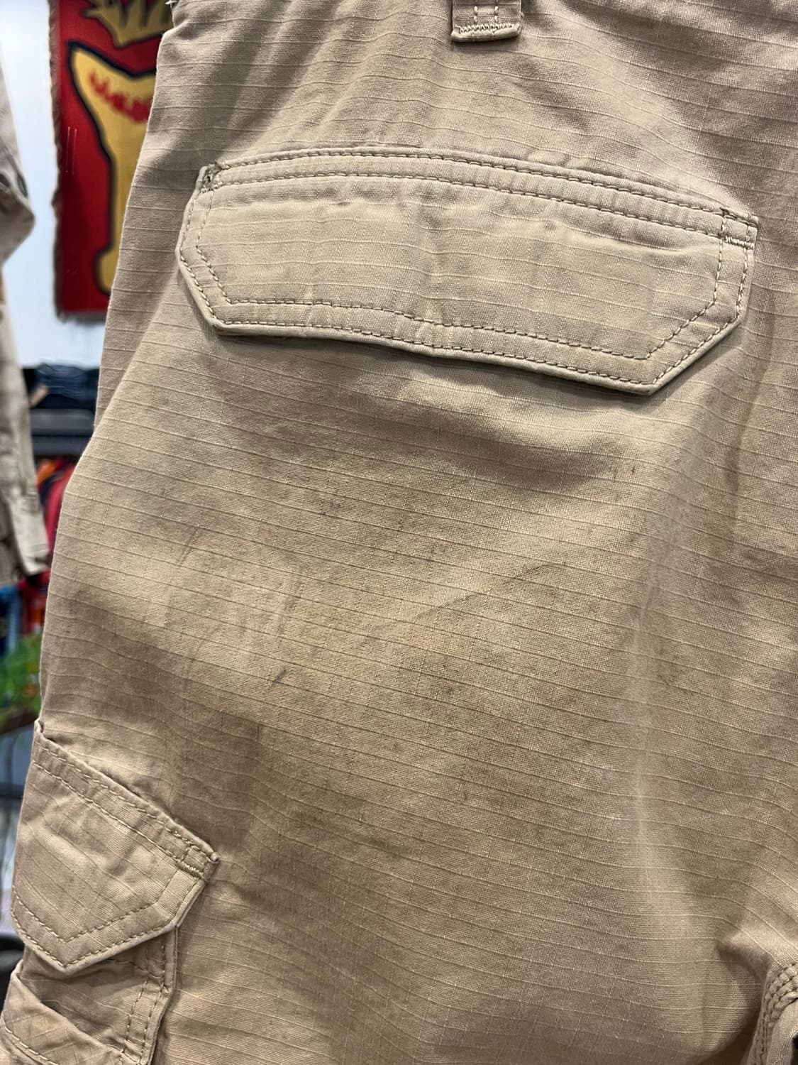 Carhartt 칼하트 립스탑 카고 하프 팬츠 (33inch) 상품이미지7