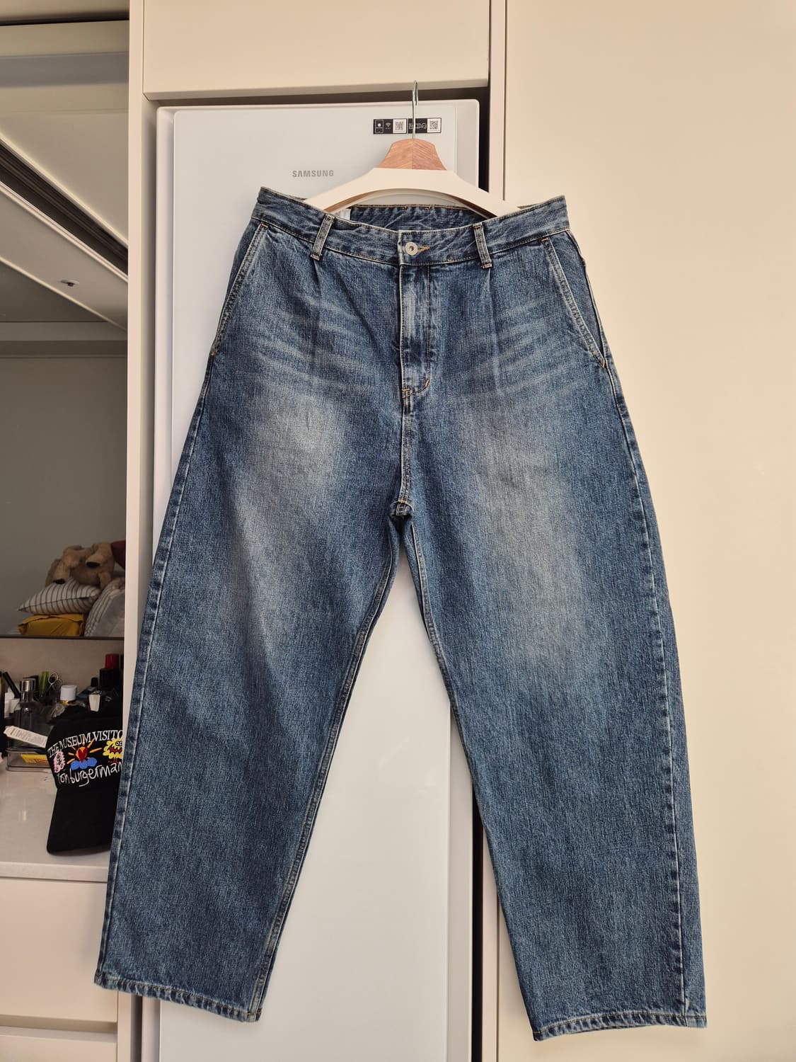 아트이프액츠 One Tuck Curve Denim Pants M 상품이미지4