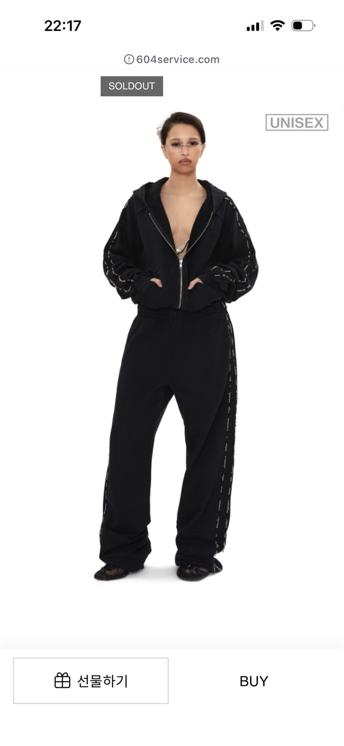 604service 비즈 후드집업  상품이미지5