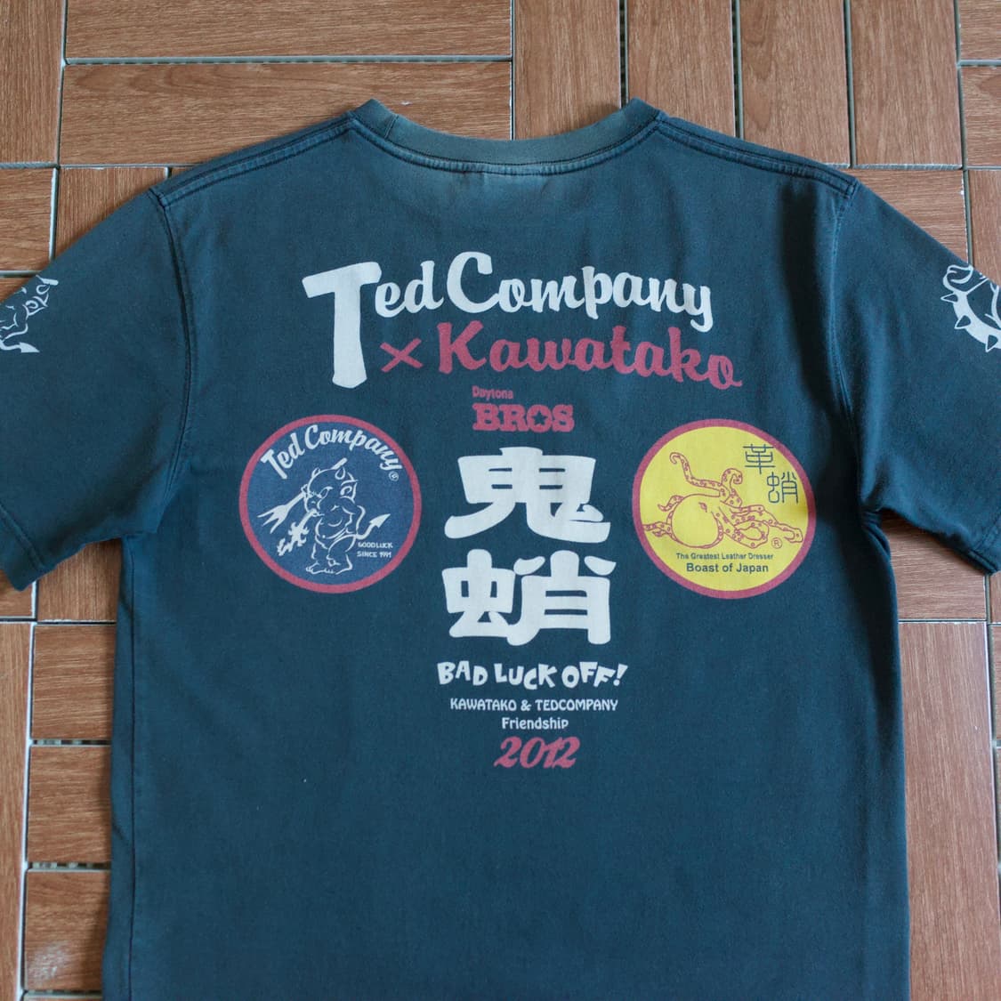 Ted Company multi logo cotton 1/2 tee 상품이미지5