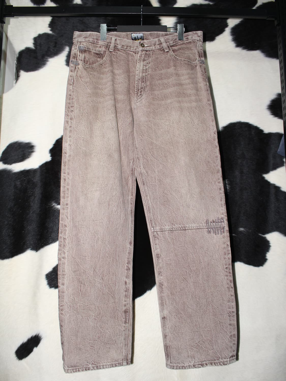 unknown Overfit Stitch Point Wide Pants 상품이미지2