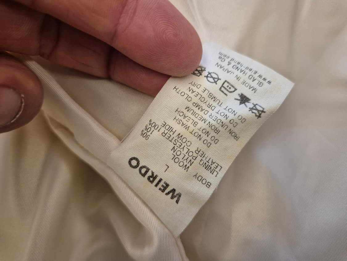 15fw WEIRDO 울 코치 자켓 상품이미지8