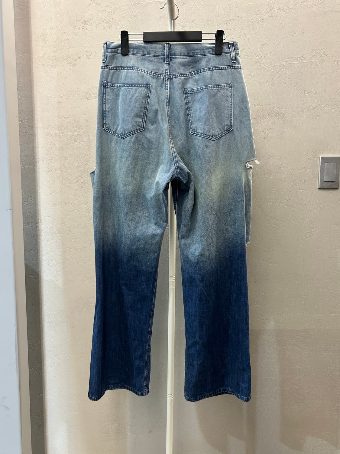 Dnsr 데미지 그라데이션 진 상품이미지3