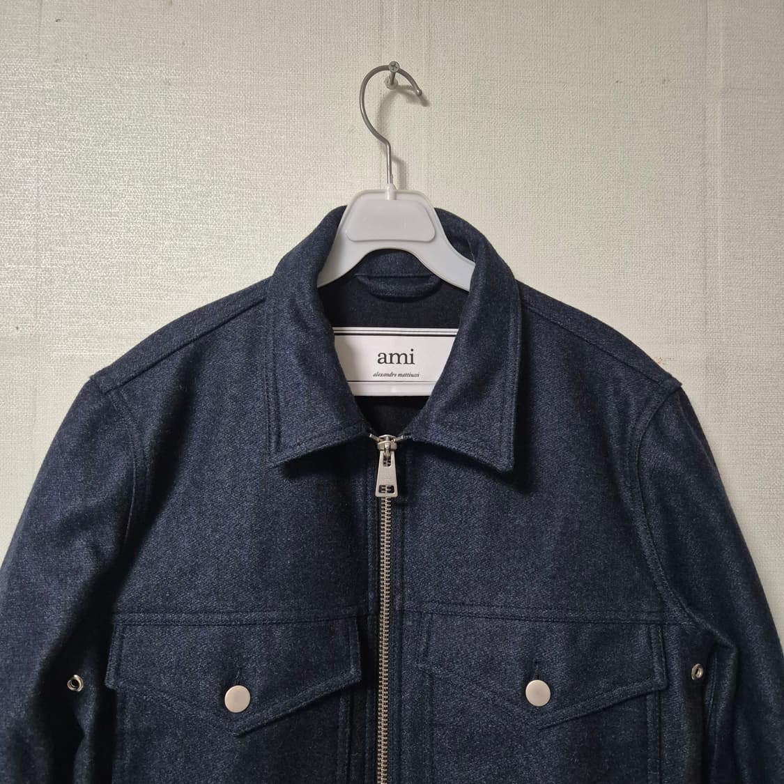 아미 네이비 블루종 자켓 상품이미지2