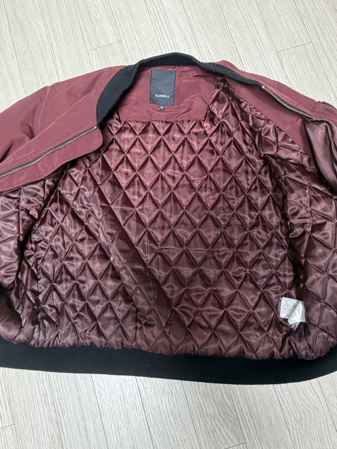 버건디 항공점퍼 상품이미지2