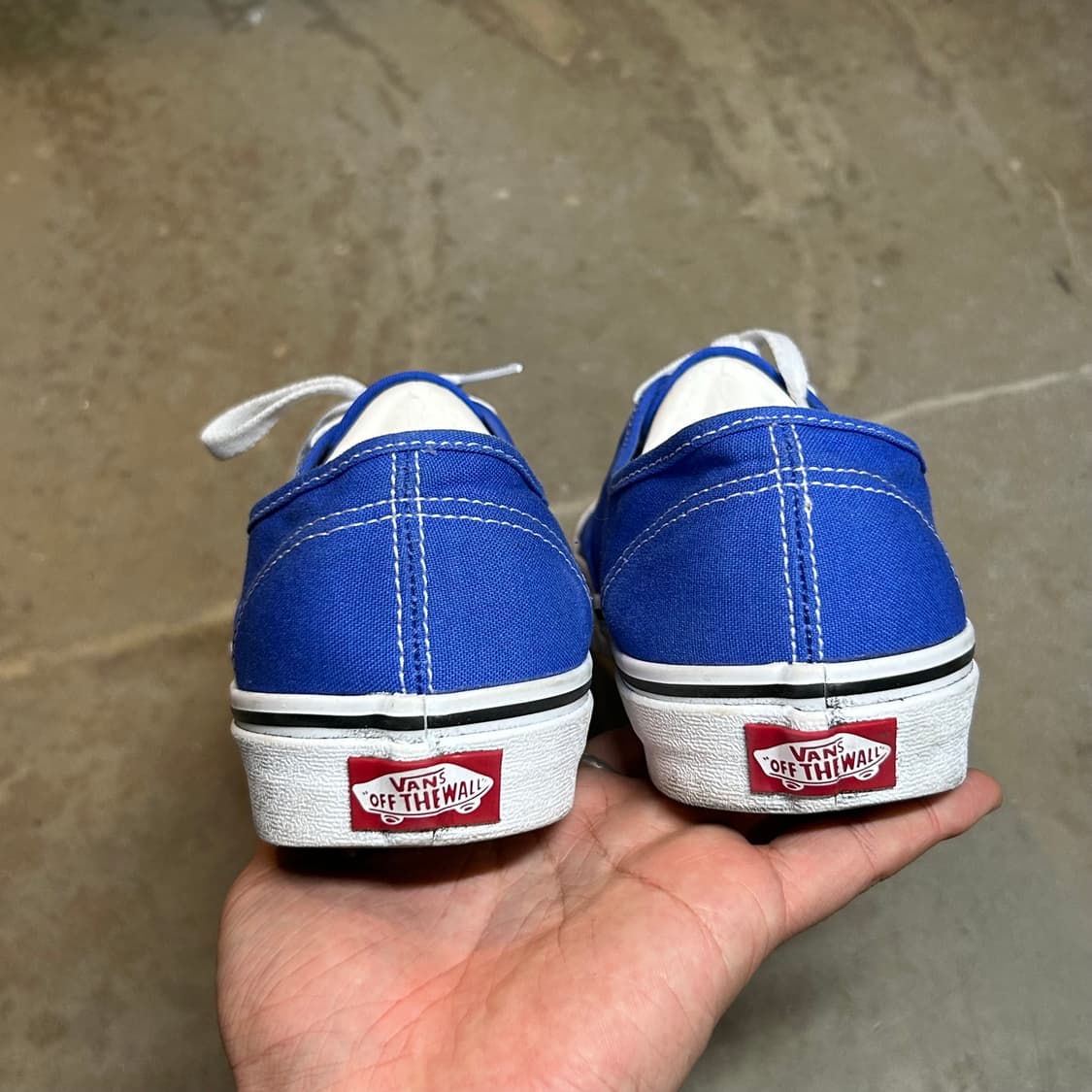 265) 반스 어센틱 블루 스니커즈 신발 상품이미지6