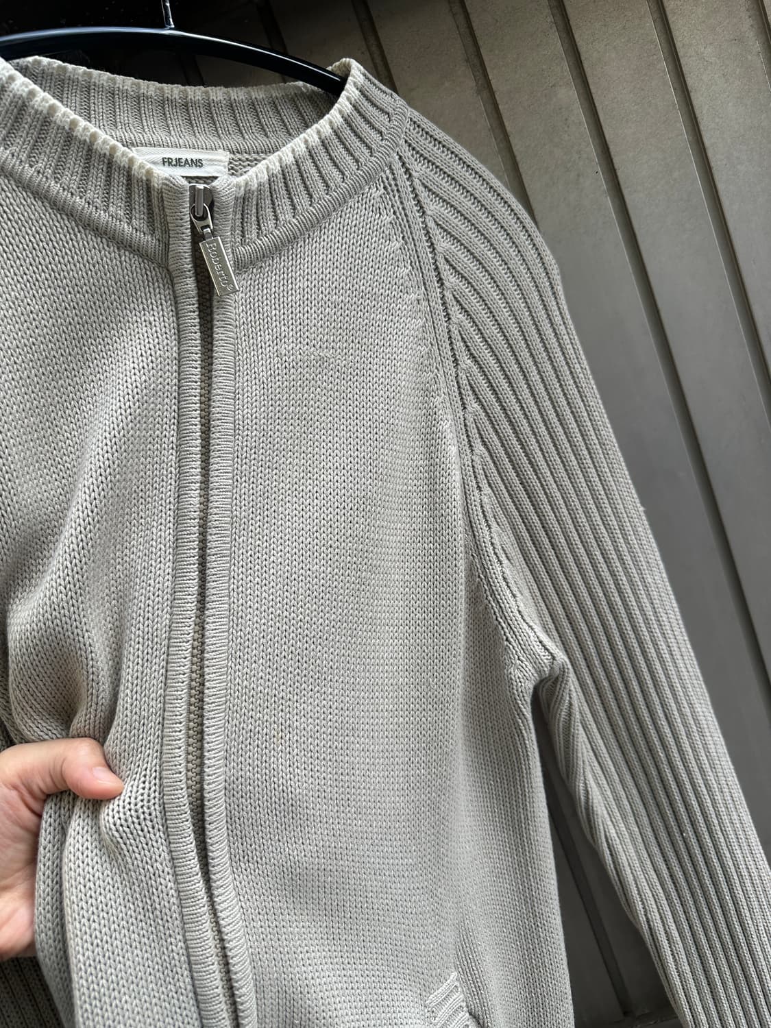 FRJEANS knit zip up 상품이미지6