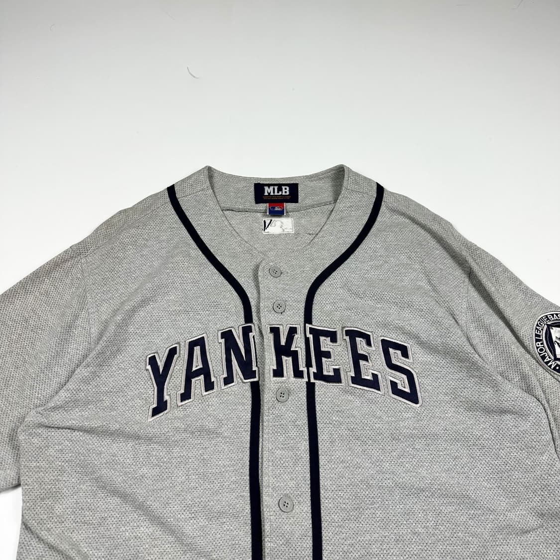 MLB 뉴욕 양키스 코튼 유니폼 야구져지 L 상품이미지2