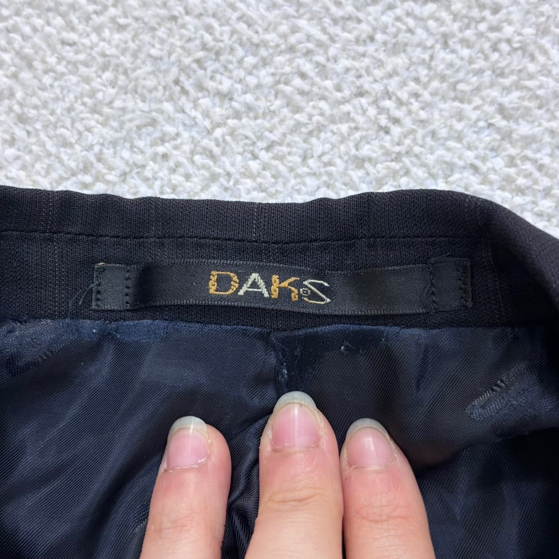 실측확인 닥스 남성 스트라이프 자켓 0324E 상품이미지3