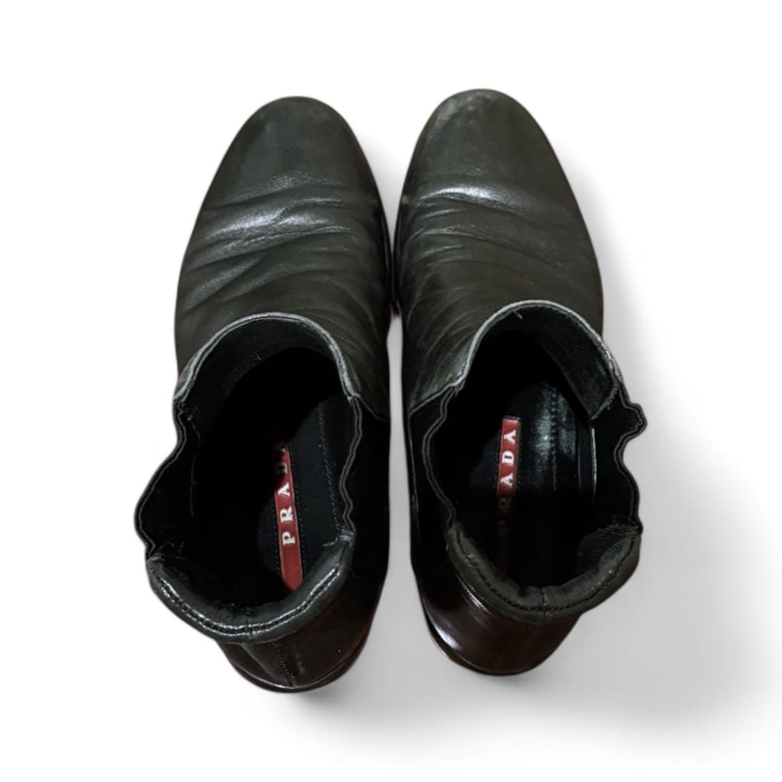 프라다 스포츠 245 아카이브 레더 첼시부츠 상품이미지4