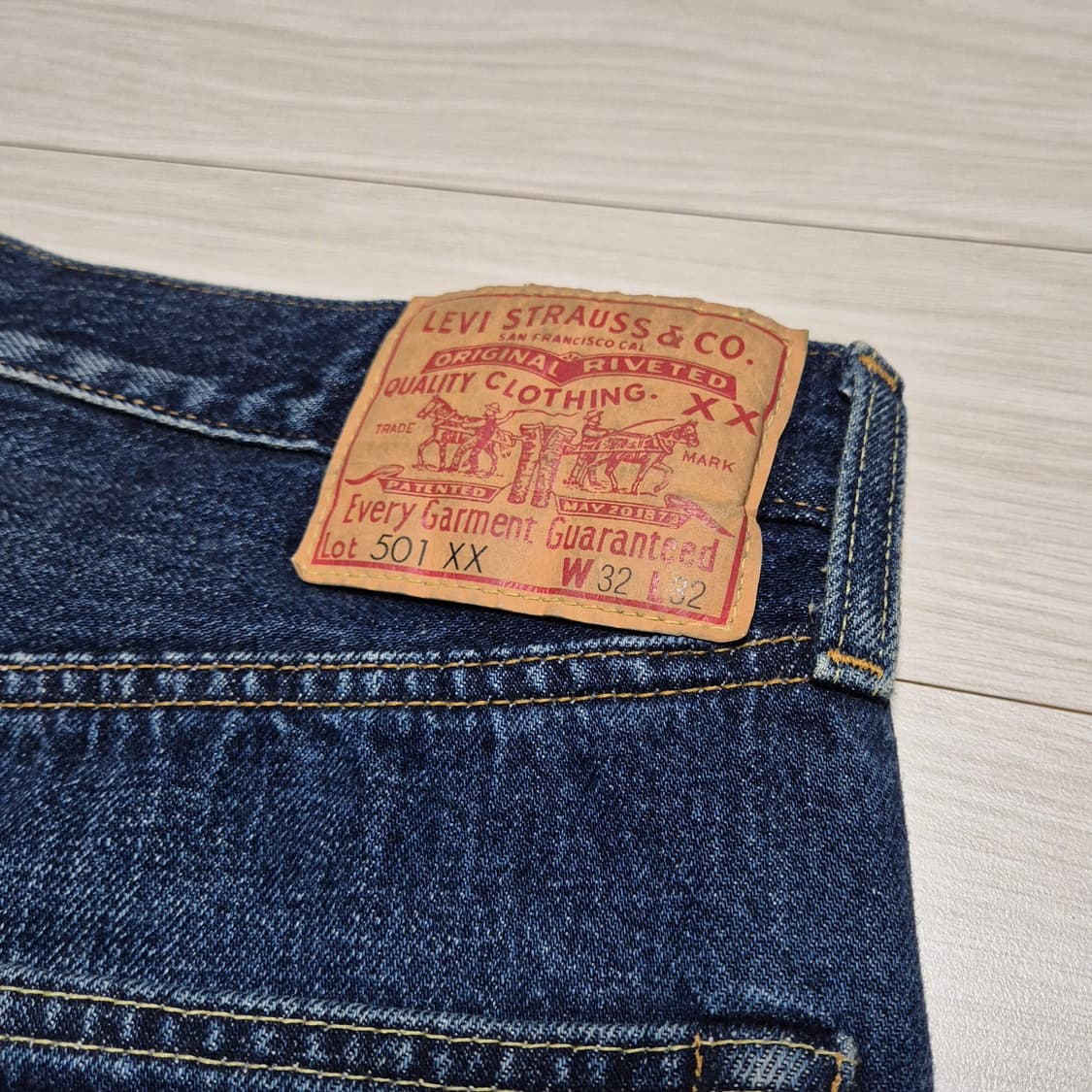 리바이스빈티지클로딩 50155-0064 데님 팬츠 판매 상품이미지3
