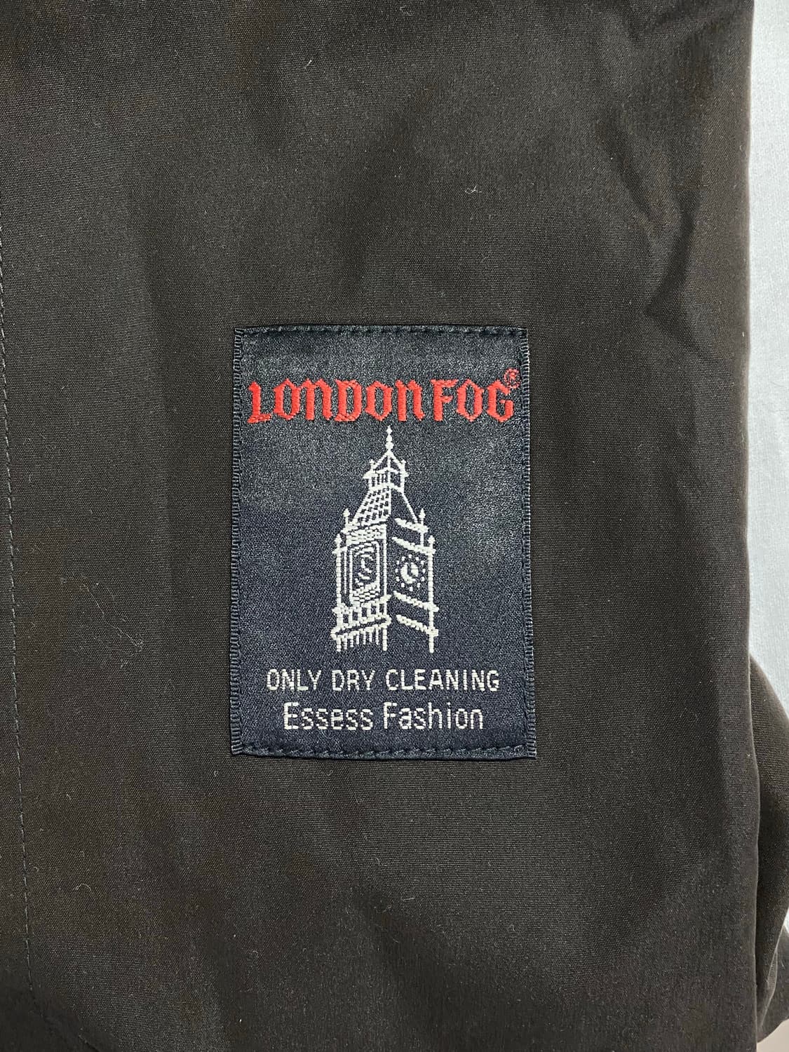 런던포그 브라운 트렌치 코트  상품이미지7