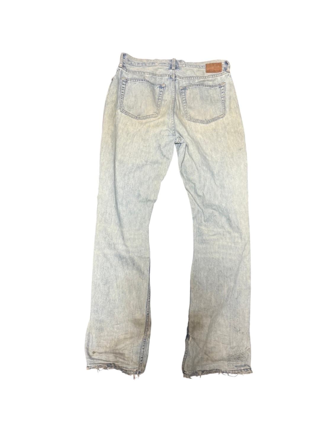 00s Style Old Fade Repair Jeans 상품이미지4