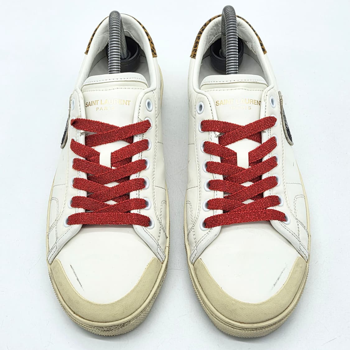 생로랑 17ss 다이아몬드 패치 로우탑 스니커즈 (41) 상품이미지4