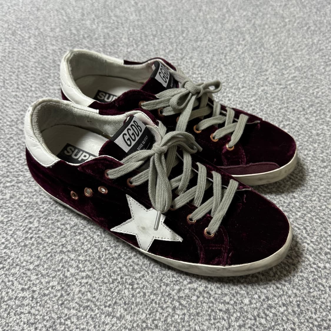 골든구스 벨벳 스니커즈 38 240-245 상품이미지1