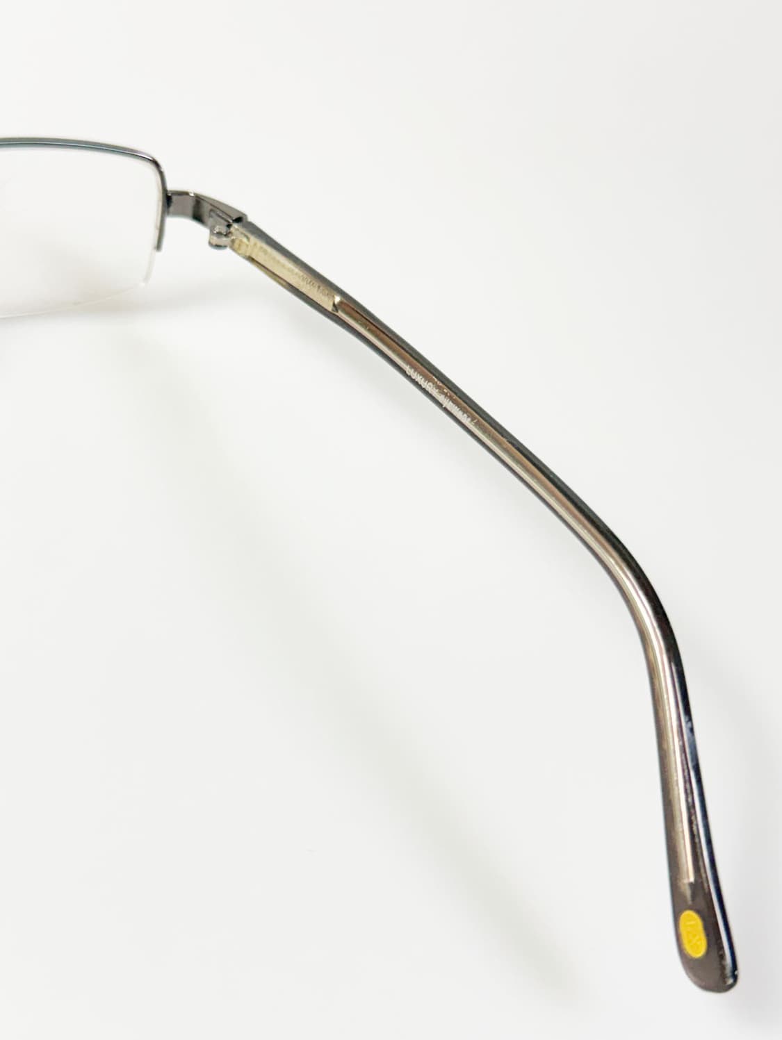 LUXURY OCCHIALI 건메탈 반무테 스퀘어 빈티지 안경 상품이미지6