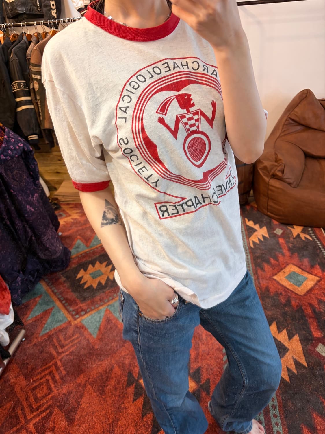 80s Colorado Archaeological Society 링거 티 상품이미지2
