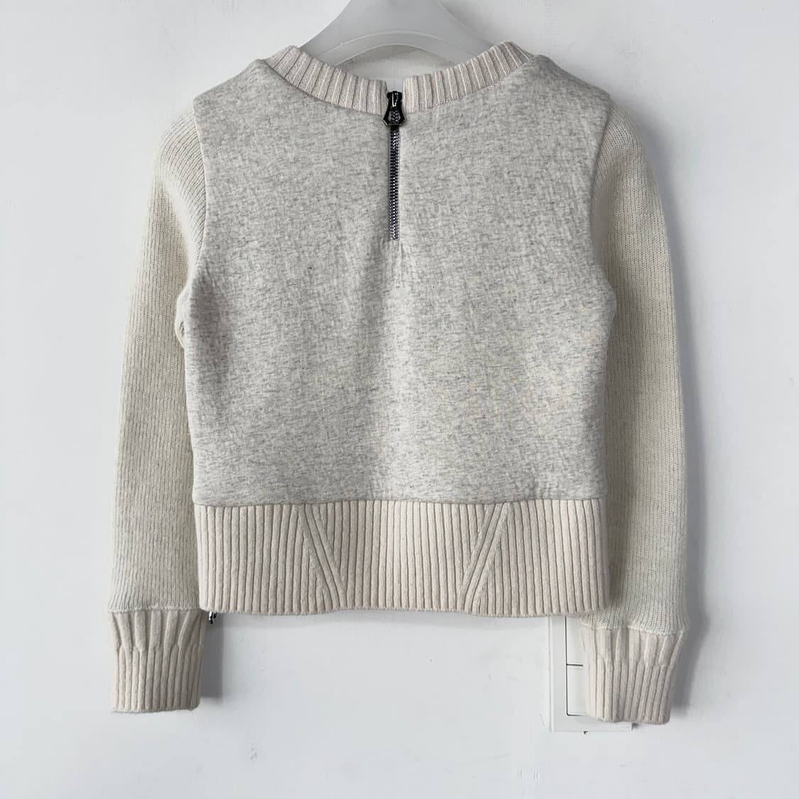 랑방 블랑 BLANC 골프웨어 로고 니트 상품이미지6