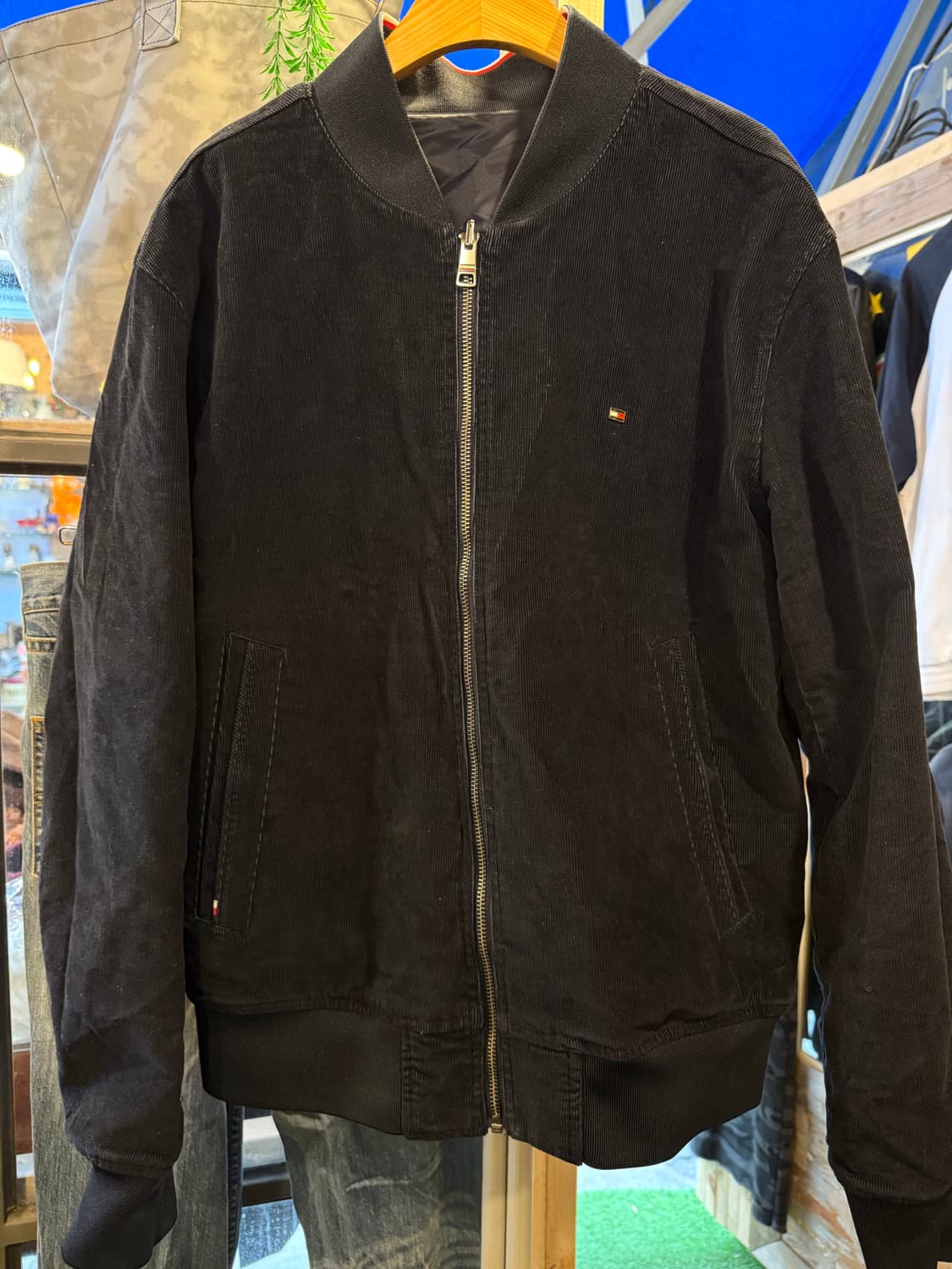 타미힐피거 리버시블 봄버 자켓 상품이미지4