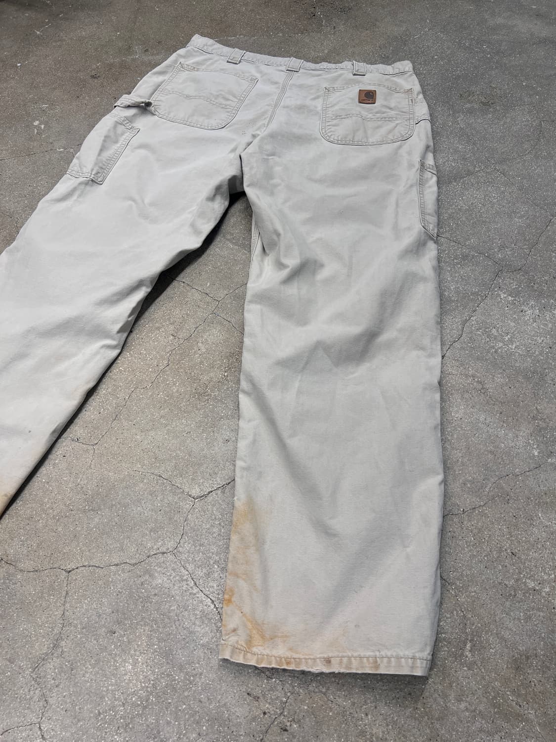 00’s 칼하트덩가리핏 워크팬츠 TAN 상품이미지7