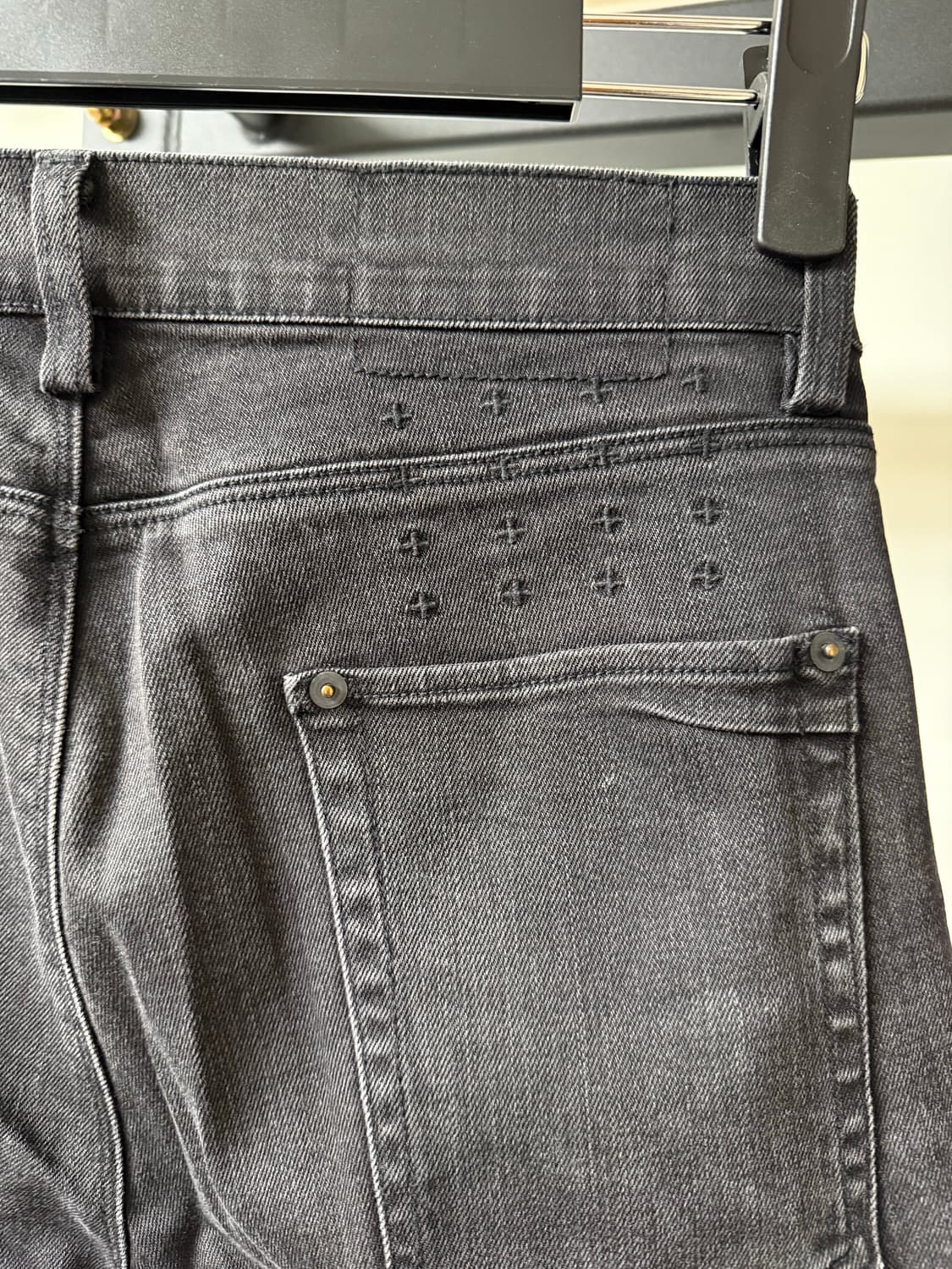 Ksubi 수비 블랙 스키니 데님진 상품이미지3