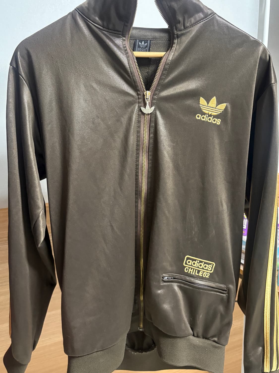 아디다스 져지 브라운 골드 상품이미지3